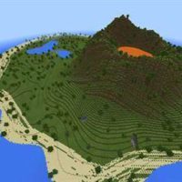 Карта на Необитаемый остров для Minecraft PE