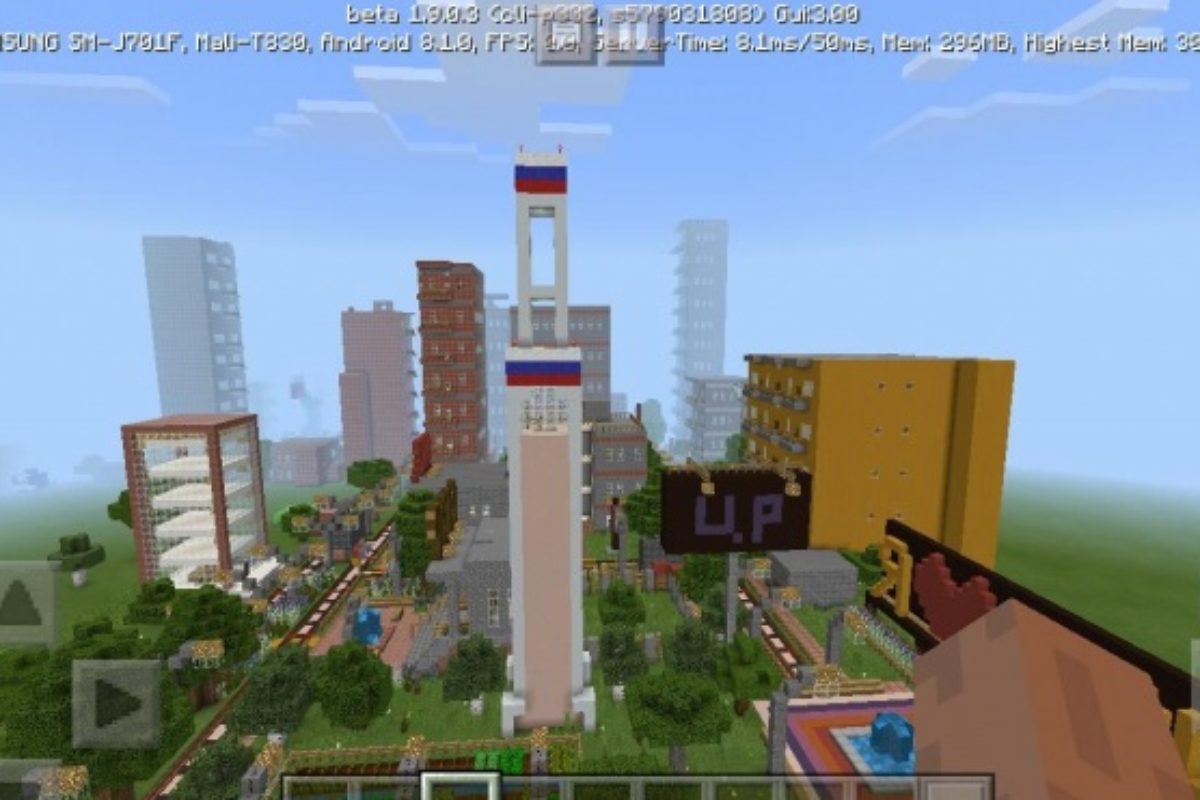 Скачать Карту на Русский Город для Minecraft PE - Карта на Русский город  для Майнкрафт ПЕ