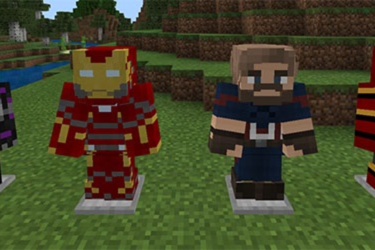 Скачать Мод на Железного человека для Minecraft PE - Мод на Iron Man для  Майнкрафт ПЕ