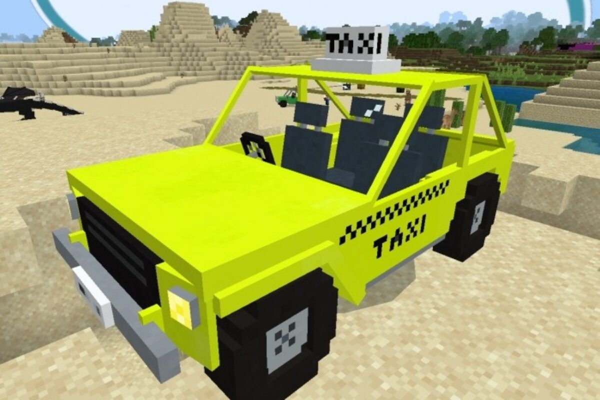 Скачать Мод на Такси для Minecraft PE - Мод Taxi для Майнкрафт ПЕ