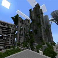 Карта на Заброшенный город для Minecraft PE