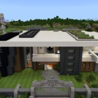 Карта на Защищённый дом для Minecraft PE