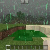 Мод на Дождь для Minecraft PE