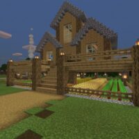 Карта на Маленький дом для Minecraft PE