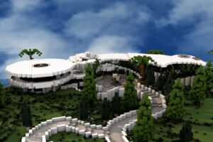 Карта на дом Тони Старка для Minecraft PE