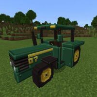 Мод на Трактор для Minecraft PE