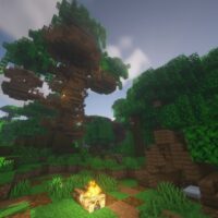 Карта Дом на дереве для Minecraft PE