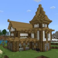 Мод на Легкий Дом для Minecraft PE