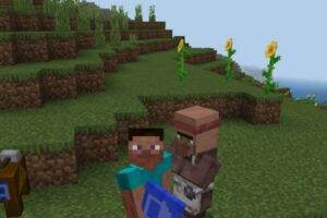 Мод Жители Строят Дома для Minecraft PE