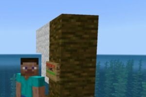 Карта на Плот в океане для Minecraft PE