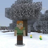 Текстуры Зимние для Minecraft PE