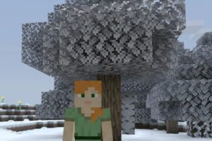 Текстуры Зимние для Minecraft PE