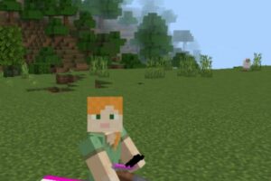 Мод на Лыжи для Minecraft PE