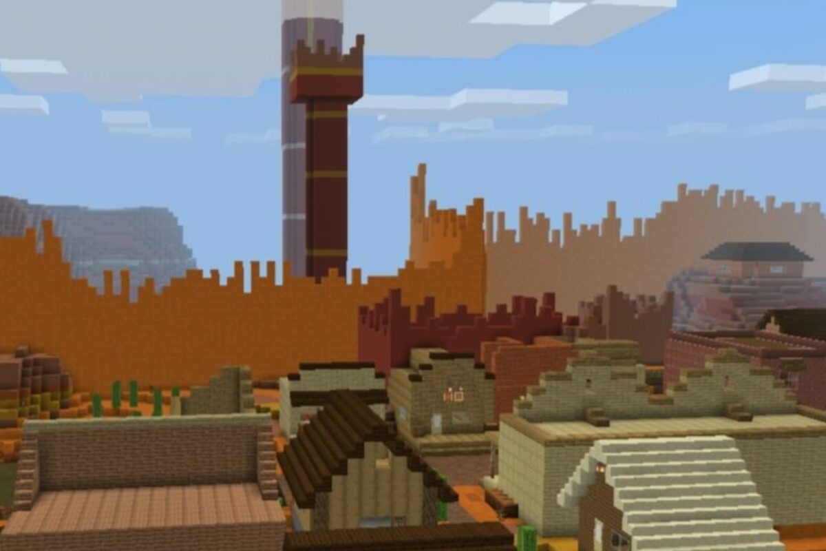 Скачать Карту на Дикий Запад на Minecraft PE - Карта на Дикий Запад для  Майнкрафт ПЕ