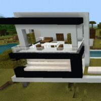 Мод на Готовые постройки для Minecraft PE