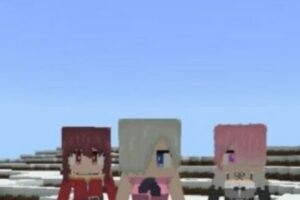 Мод на Аниме персонажи для Minecraft PE