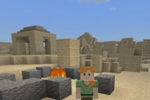 Карта Пустыни для Minecraft PE