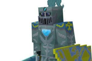 Мод на Ледяных воинов Ice Warrior для Minecraft PE