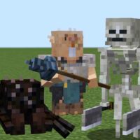 Мод на Бои между Мобами и Боссами [Mob Battles] для Minecraft PE