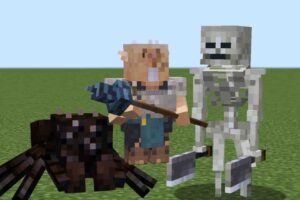 Мод на Бои между Мобами и Боссами [Mob Battles] для Minecraft PE