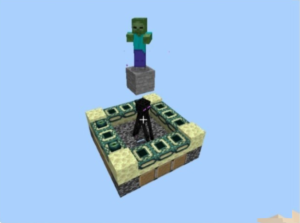 Карта Выживание на 1 блоке для Minecraft PE