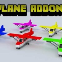 Мод на самолеты и вертолеты для Minecraft PE