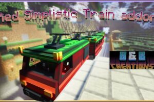 Мод на Трамвай для Minecraft PE