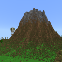 Карта Остров с Вулканом для Minecraft PE