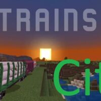 Мод City Trains для Minecraft PE
