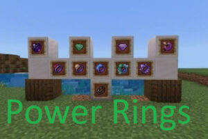 Мод Power Rings для Minecraft PE