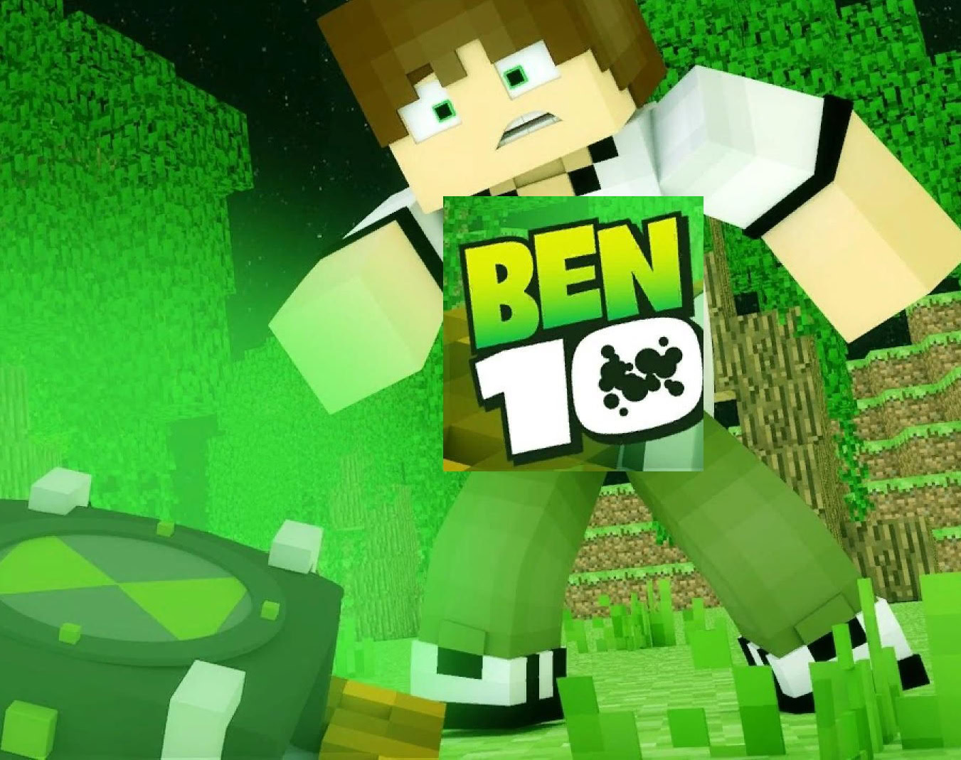 Скачать Мод Ben 10 для Minecraft PE - Мод Бен Тена для Minecraft PE