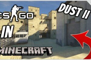 Карта CS:GO Dust II для Minecraft PE