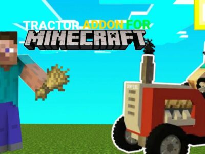 Мод на Трактор для Minecraft PE