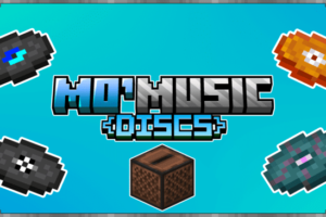 Мод на Новые музыкальные диски для Minecraft PE
