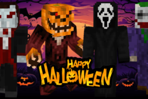 Скины Приведений Хэллоуина для Minecraft PE