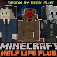 Мод на Новый Half Life Plus для Майнкрафт ПЕ