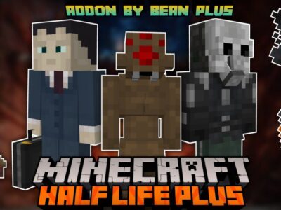 Мод на Новый Half Life Plus для Майнкрафт ПЕ