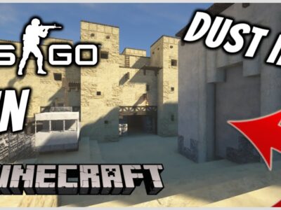 Карта CS: GO New Dust II для Minecraft PE