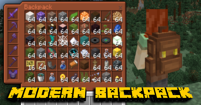 Скачать Мод Modern Backpacks для Minecraft PE - Мод на Современные ...