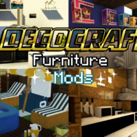 Мод: Decocraft — 1000+ Уникальных предметов декора для Майнкрафт ПЕ