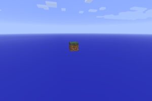 Карта «Пустота» для Minecraft PE: Создай свой SkyBlock, OneBlock и паркур с нуля