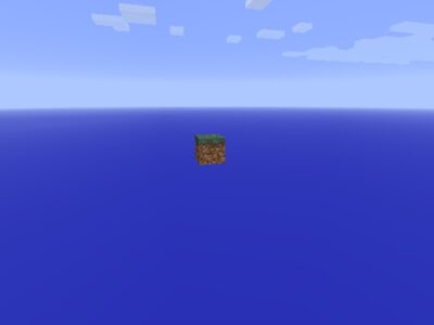 Карта «Пустота» для Minecraft PE: Создай свой SkyBlock, OneBlock и паркур с нуля
