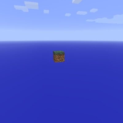 Карта «Пустота» для Minecraft PE: Создай свой SkyBlock, OneBlock и паркур с нуля