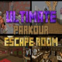 Карта «Идеальная Комната для Побега от Паркура» для Minecraft PE: 3 Уникальных Уровня, Музыка и История