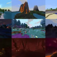 Мод «15 новых биомов, новые мобы, структуры и погодные эффекты» для Minecraft PE: Откройте тайны Осинового леса и Покинутых глубин!