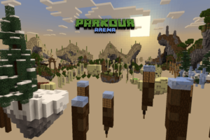 Карта «Арена Паркура» для Minecraft PE: как заработать максимум очков и избежать штрафов?