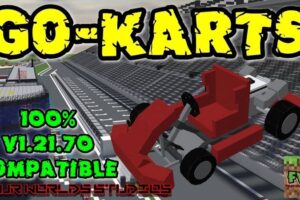 Мод «Гонки на Картингах» в Minecraft PE: Создай Свою Гоночную Империю