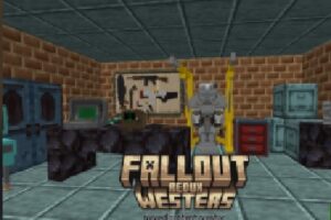 Мод «Fallout Westers Redux» для Minecraft PE: Выживание в Постапокалиптической Пустоше