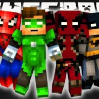 Мод «Супергерой Плюс» для Minecraft PE: Электрокинез, Полет и Сверхсила в ваших руках!