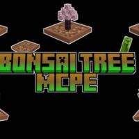 Мод Деревья Бонсай — Bonsai Tree для Minecraft PE – Автоматическая ферма деревьев